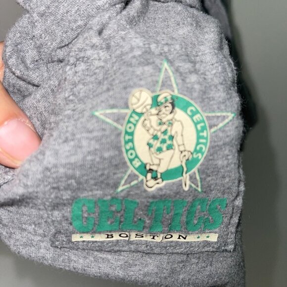 Mitchell And Ness Vintage Mens T Shirt Size Small Boston Celtics Raglan Sleeve - Picture 6 of 9